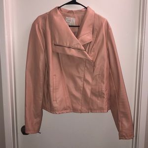 Faux Leather Jacket